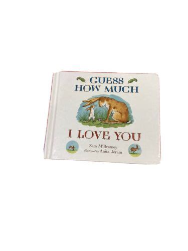 Guess How Much I Love You By Mcbratney Sam Jeram Anita Hardcover