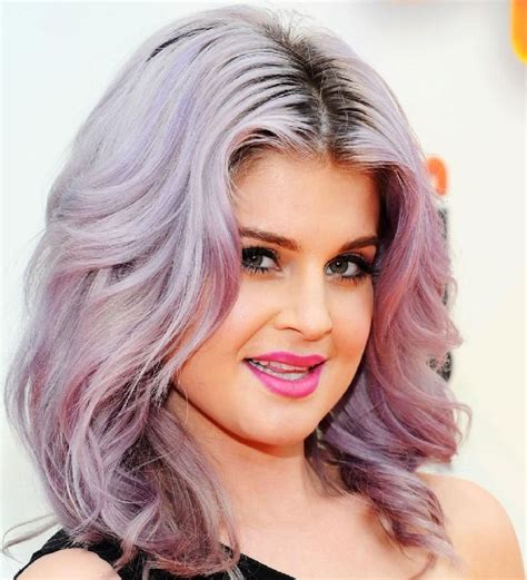 Pale Purple Hair Kelly Osbourne Hair Color Purple Hair Lavender Hair