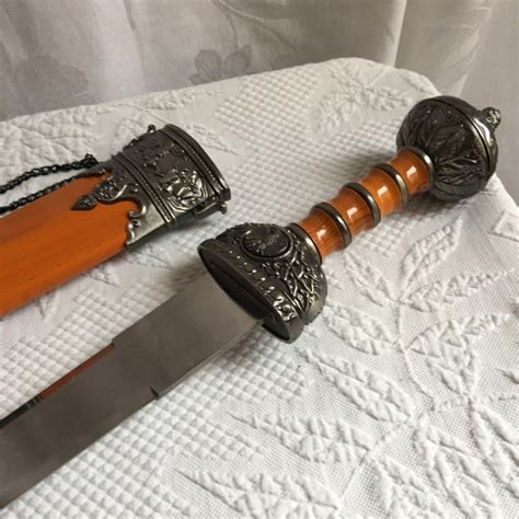 Vintage Sword Of Rome Gladius Museum Replica 440 St Gem