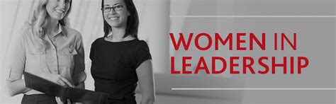 women in leadership roles
