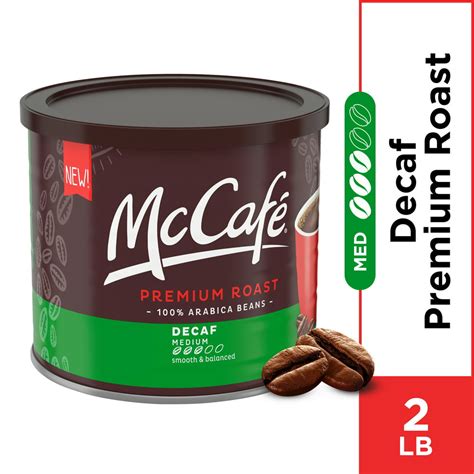 Mccafe Premium Roast Medium Decaf Ground Coffee Decaffeinated 24 Oz