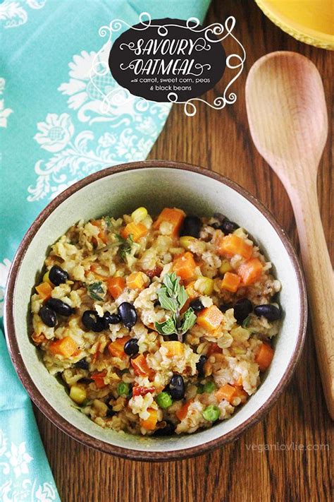 Here is a guide for helping with that. Savoury Oatmeal | Healthy + Vegan | www.veganlovlie.com # ...