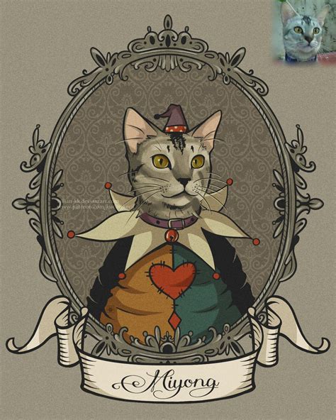 Custom Vintage Pet Portraits By Kucingkecil On