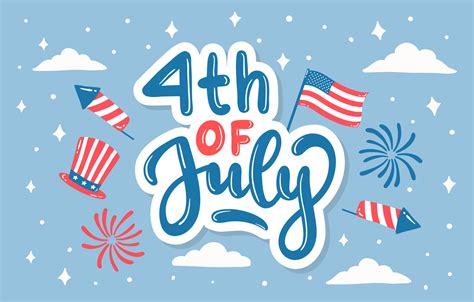 Happy Fourth Of July Vector Art Icons And Graphics For Free Download