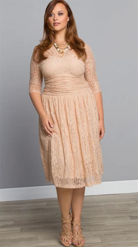 Semi formal dresses for plus size women - PlusLook.eu ...