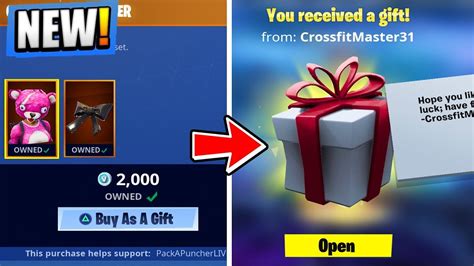 How To Gift Skins In Fortnite New Gifting Feature In V Bit My XXX Hot