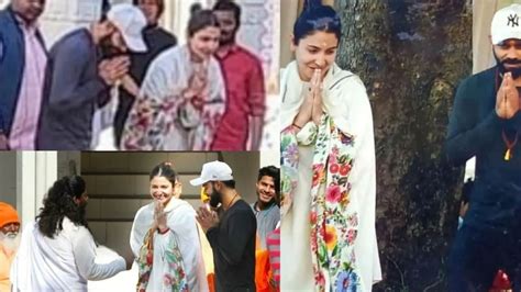 अभिनेत्री अनुष्का शर्मा और उनके पति विराट कोहली ने ऋषिकेश में भंडारे के दौरान 100 संतों को भोजन