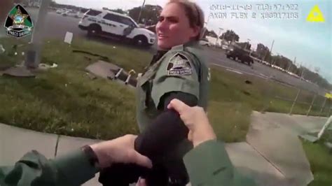 Sheriffs Deputys Body Camera Captures Dramatic Crash Youtube