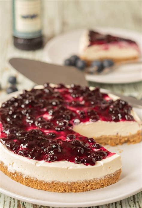 Lynne Mccarthys Kitchen No Bake Blueberry Cheesecake