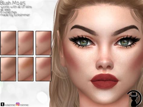 The Sims Resource Blush M145 By Turksimmer Sims 4 Downloads