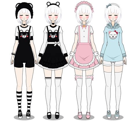 Random Clothes Cute Version By Lilykai12 On Deviantart
