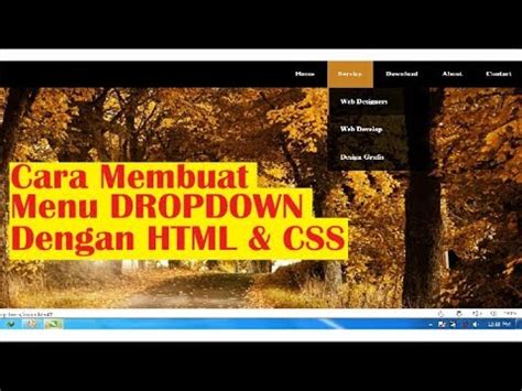 / software / by christian wijaya. Cara Membuat Menu Dropdown Dengan CSS HTML - YouTube