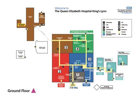 Hospital Department Map