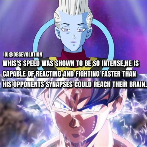 Do You Think Mui Goku Can Give Whis A Good Fight Comment Below Follow