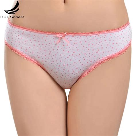 Aliexpress Com Buy Prettywowgo Briefs Women New Arrival Female Underwear Floral Print
