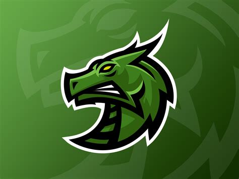 Dragon Mascot Logo By Dmitry Lampy On Dribbble