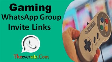 99 Best Gaming Whatsapp Group Links List 2023