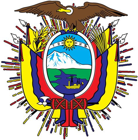 Ecuador Coat Of Arms Png Emblem Clipart Large Size Png Image Pikpng