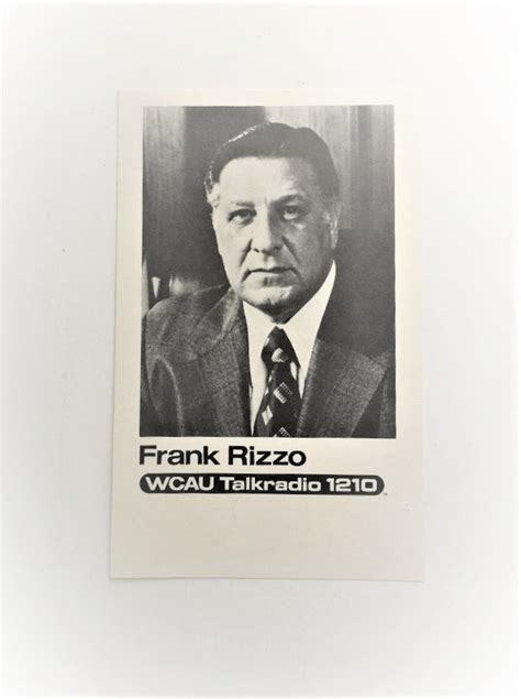 Frank Rizzo Photo Card Wcau Talkradio Memorabilia Etsy
