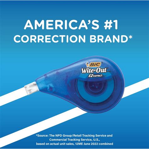 Wite Out Wite Out Ez Correct Correction Tape 333 Ft Length 1 Line