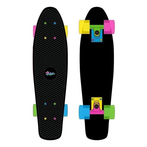 Authentics Sports Skateboard Fun Neon 293 Spar Toys