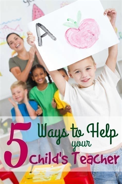 5 Ways To Help Your Childs Teacher