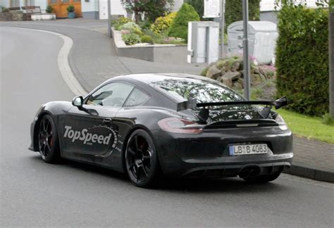 Spy Shots Porsche Cayman Gt Caught Testing For The First Time