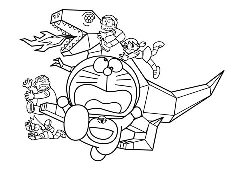 An Image Of Cartoon Character Coloring Pages