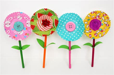 35 Easy Flower Craft Ideas For Kids Kids Art And Craft