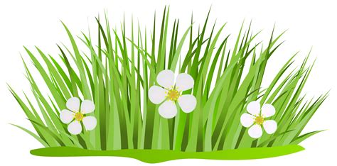Clipart Grass And Flowers Clip Art Library