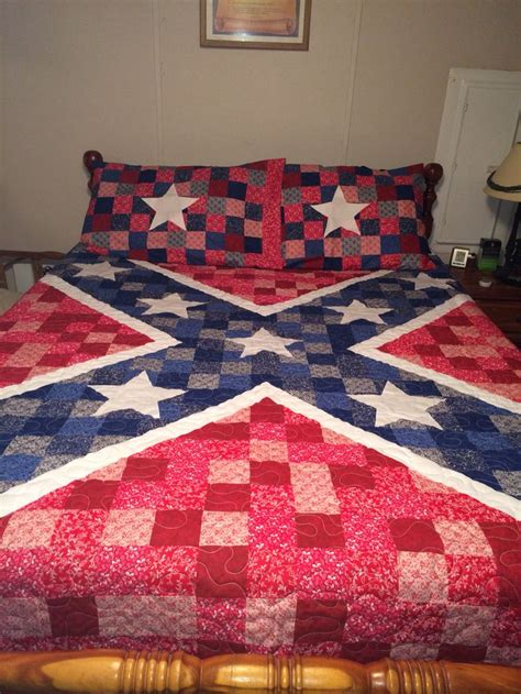Another Confederate Flag By Tammie Roberts Harley Patriotic Quilts