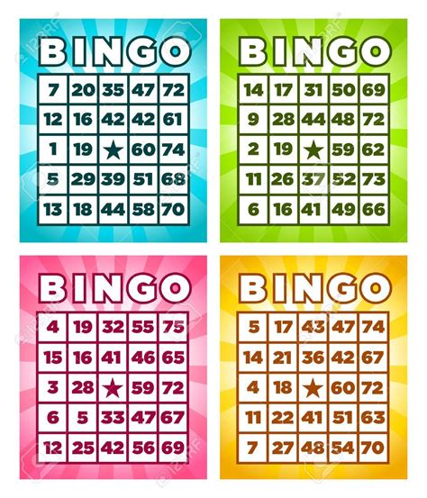 Tarjetas De Bingo Para Imprimir Y Estudiar Las Tablas De Multiplicar