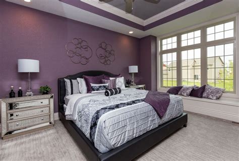 5 Colors For A Romantic Bedroom Purple Master Bedroom