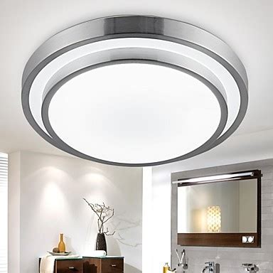 Going for an industrial look in the kitchen? Flush Mount Lights LED 18W Bathroom Kitchen Light Round ...