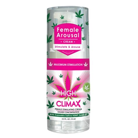 High Climax Female Stimulant With Hemp Janets Closet