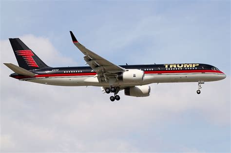 Trump Force One Boeing 757 200 Private Jet Aeronefnet