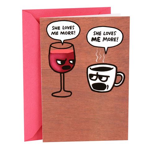 Hallmark Shoebox Funny Birthday Card For Her Wine And Coffee Buy