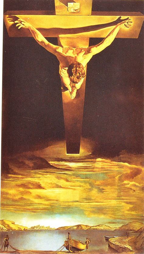 “cristo De San Juan De La Cruz De Dalí 1951 De Estilo Surrealista
