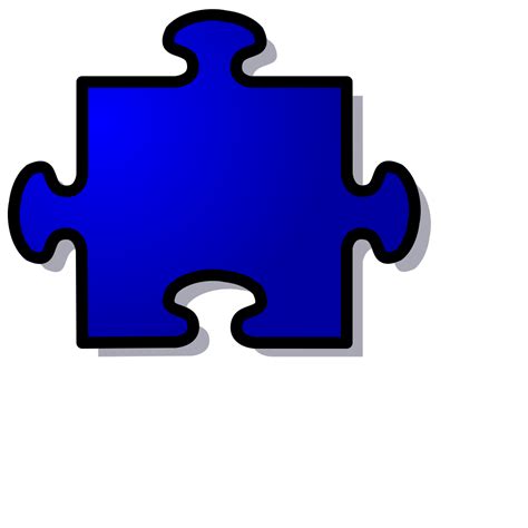 Blue Puzzle Piece PNG, SVG Clip art for Web - Download Clip Art, PNG Icon Arts