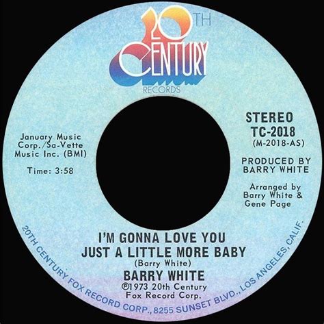 Barry White Im Gonna Love You Just A Little More Baby Reviews