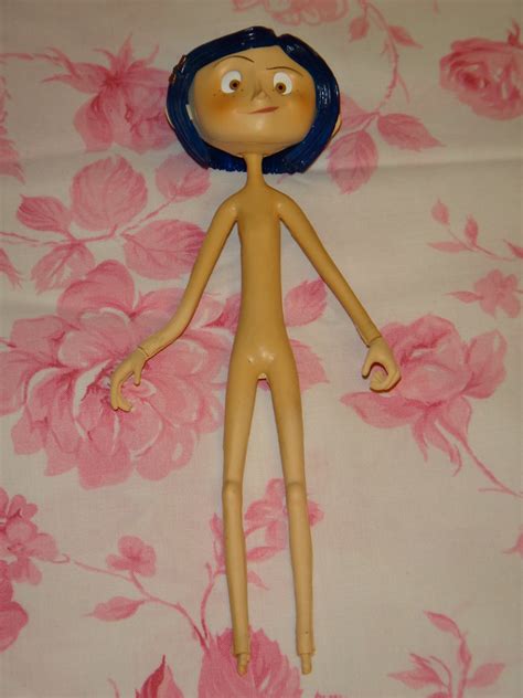NECA Coraline Raincoat Bendy Doll Naked Front View Flickr