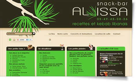 Restaurant snack-bar Al-issa - Site internet pour kebab ...