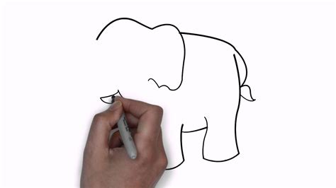 Cara Melukis Gambar Gajah 4 Cara Untuk Menggambar Gajah Wikihow