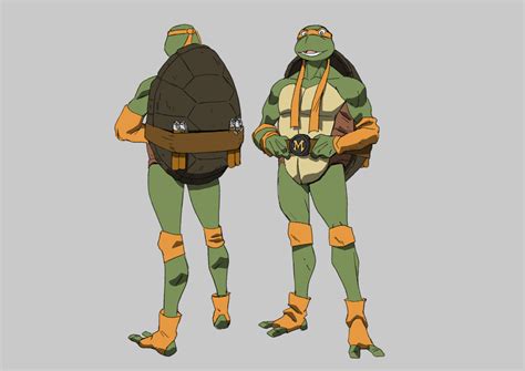 The Line Tumbls — Turtle Assemble Progression Reel And Model Sheets