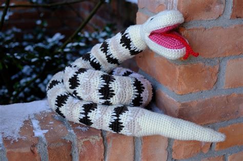 meo my crochet: Crocheted Snake