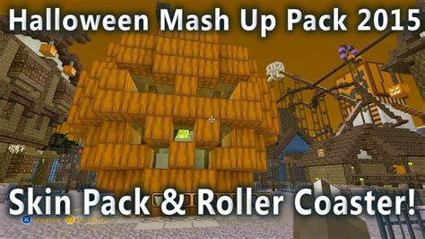 Minecraft Halloween Mash Up Pack 2015 New Skins New World And
