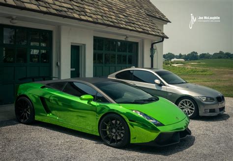 Green Chrome Lamborghini Gallardo Autoevolution