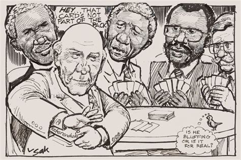 Len Saks Cartoons 1990 1994 Nelson Mandela Foundation