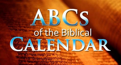 The Biblical Calendar Biblical Calendar Messianic