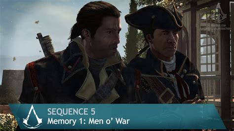 Assassin S Creed Rogue Mission Men O War Sequence Sync